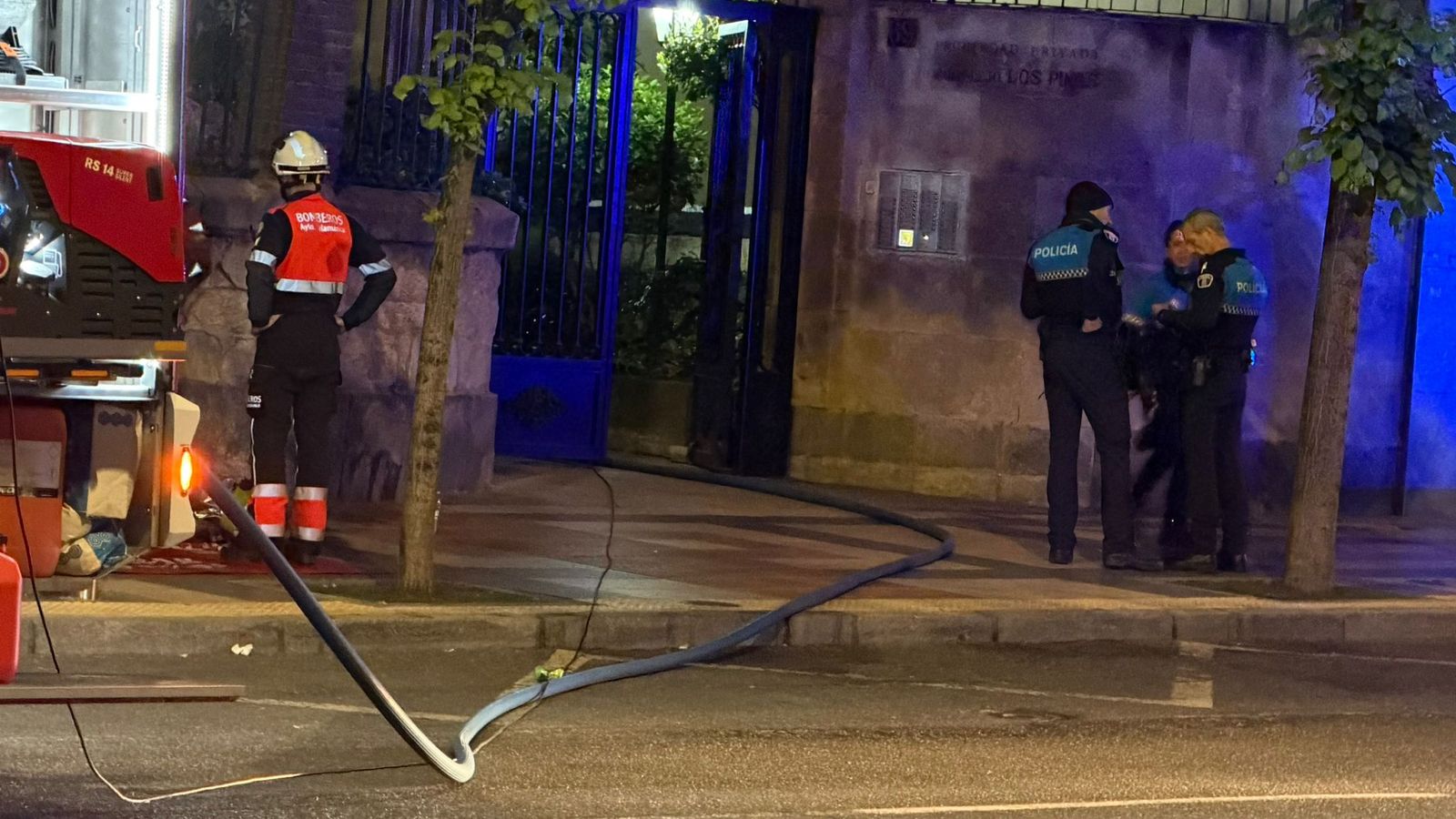 Incendio Paseo de la Estación