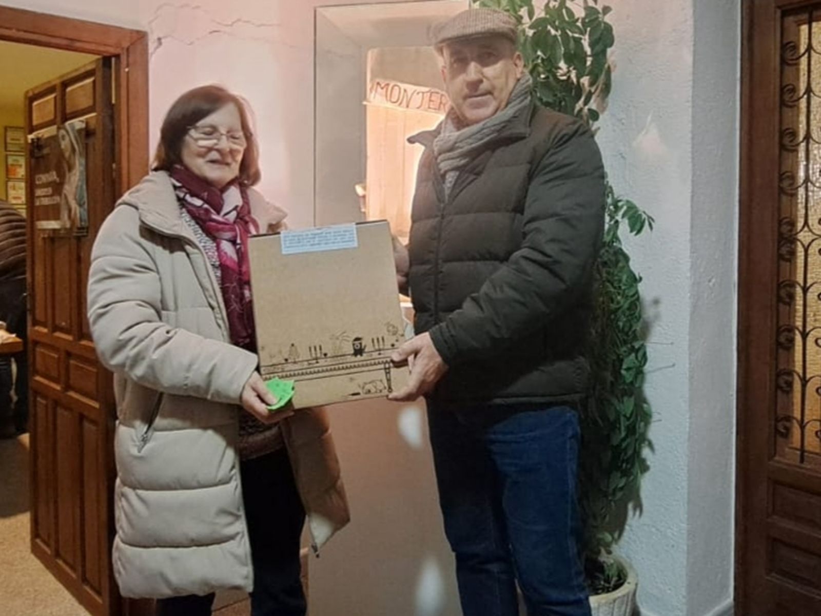 Monterrubio de la Sierra sorteo cesta de Navidad