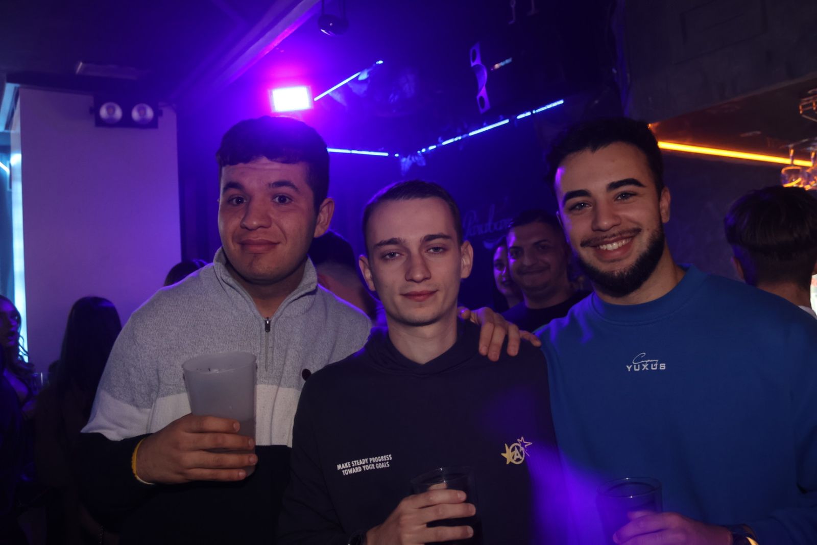 Salamanca de noche, sábado 17 de enero