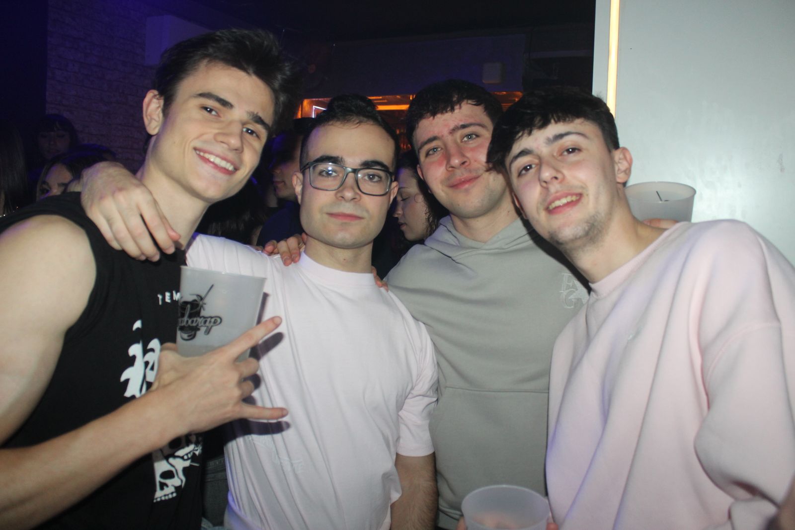 Salamanca de noche, sabado 28 de febrero