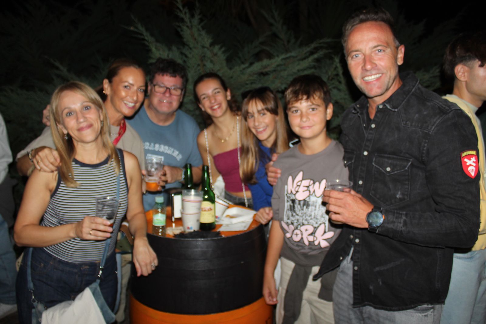 Ambiente en la Feria de Día en la tarde de este jueves