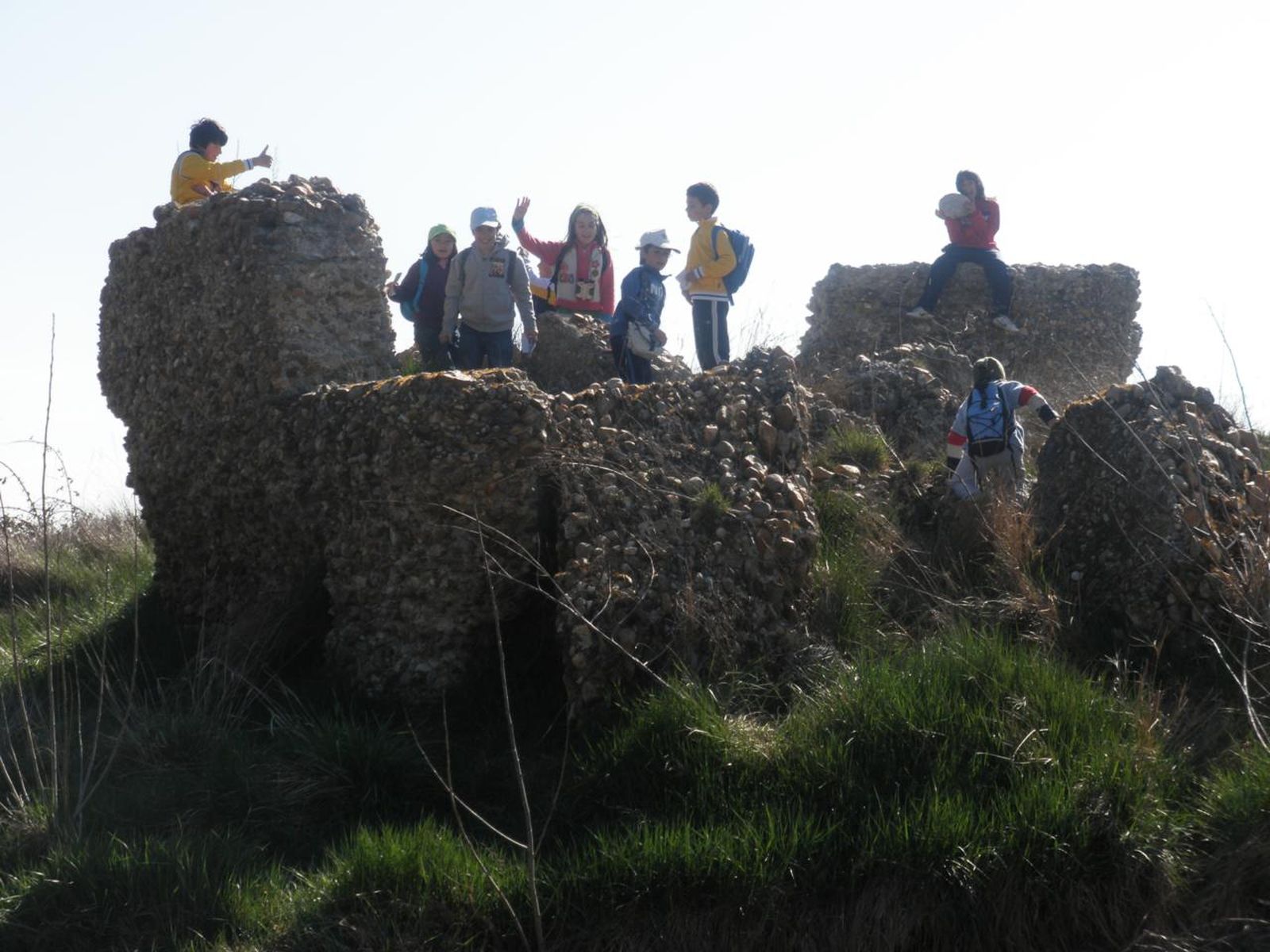 Castillo de la Torre mocha antes de su derribo