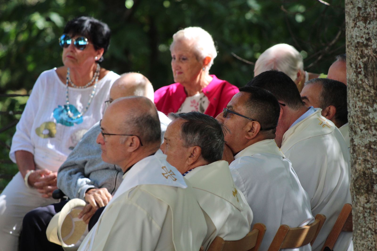 Béjar, misa y procesión en el santuario de Nuestra Señora del Castañar