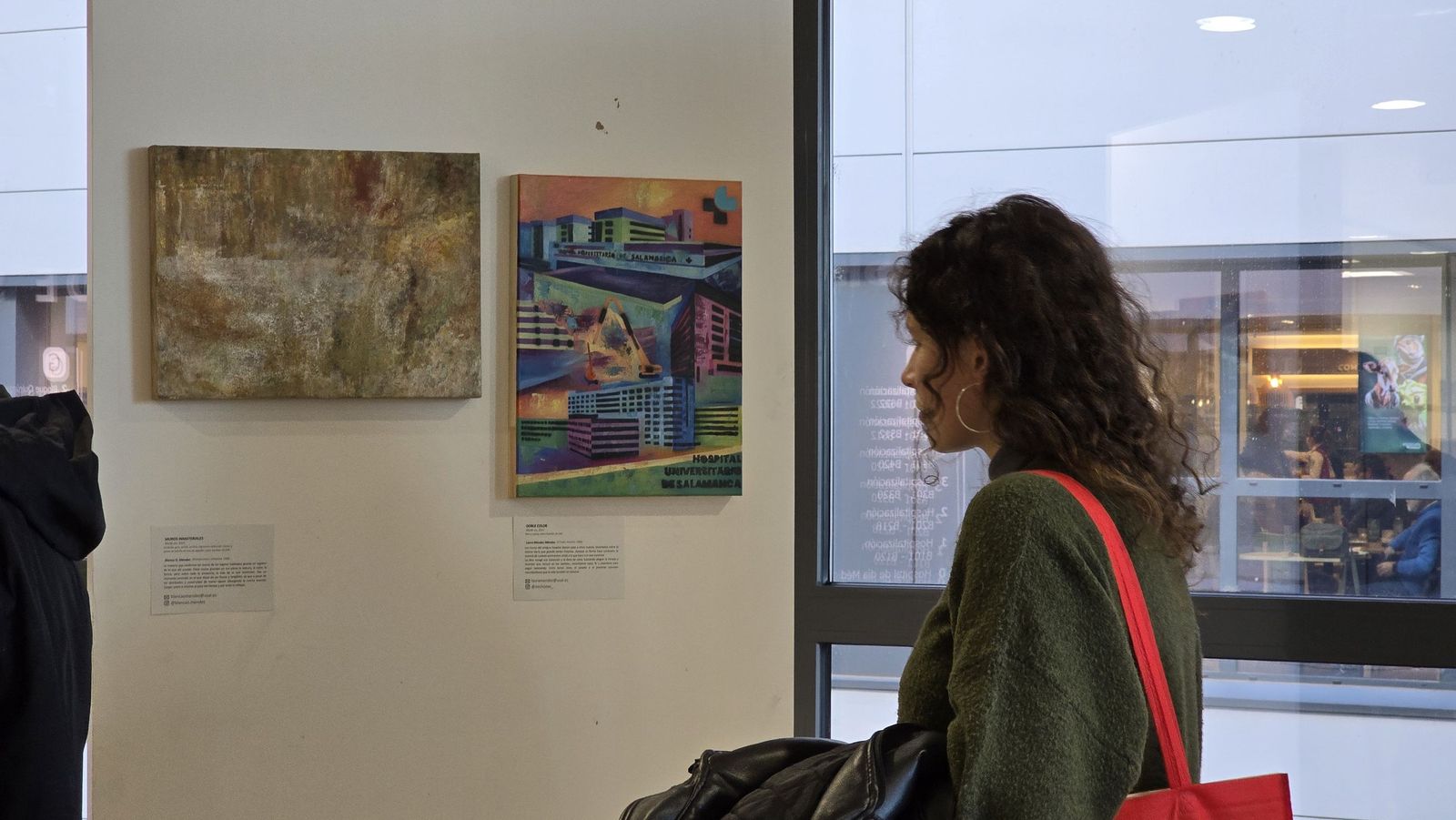 “La arquitectura como huella temporal: reflexión plástica sobre el Hospital Universitario de Salamanca”