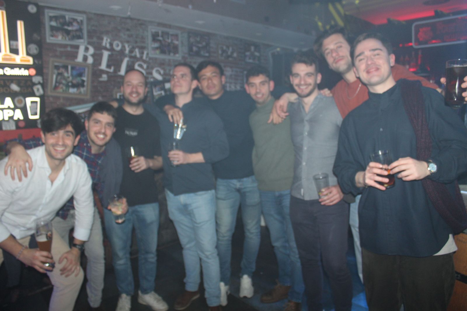 Salamanca de noche, viernes 30 de enero