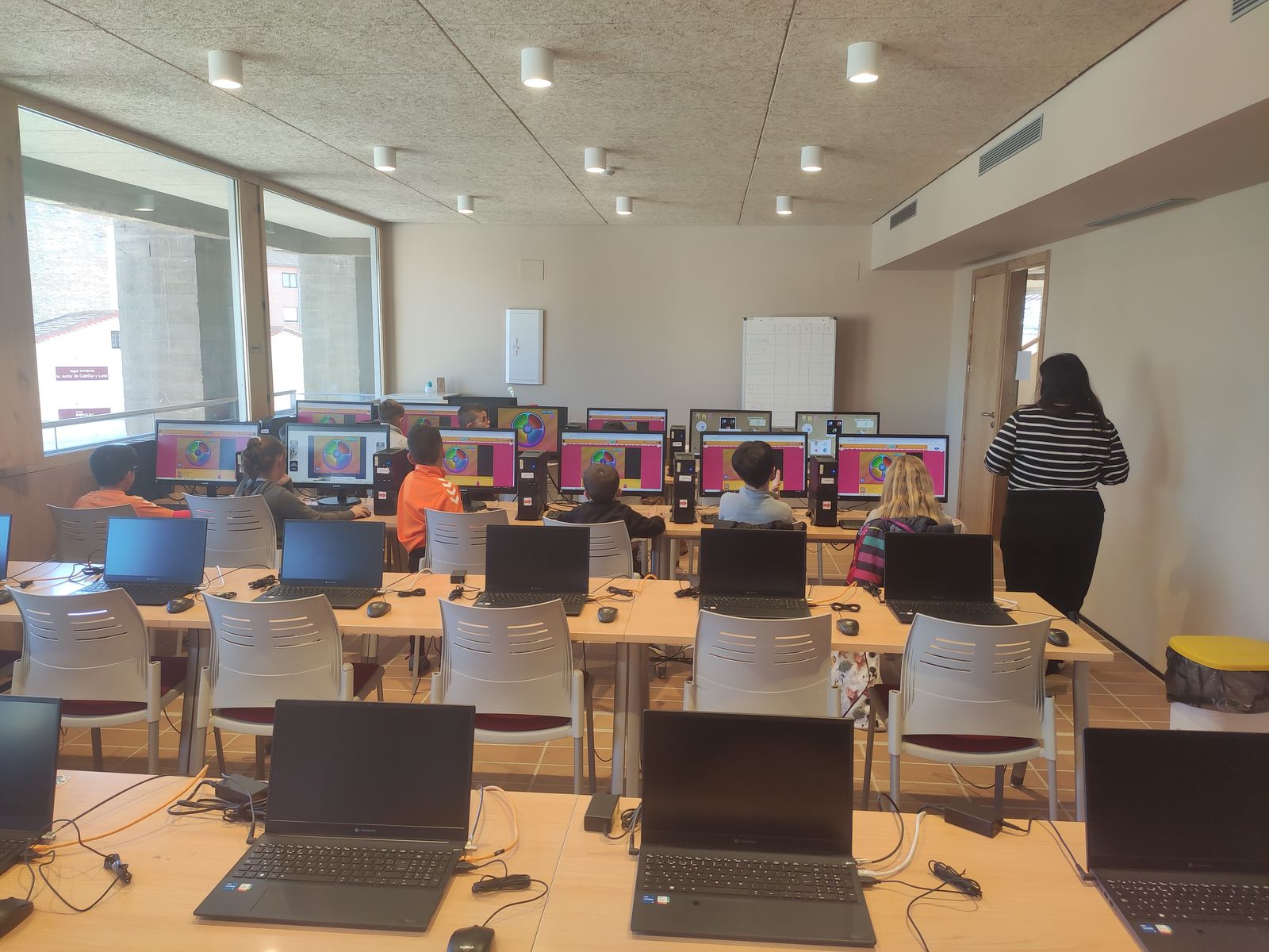 Aula de informática, Carbajosa de la Sagrada