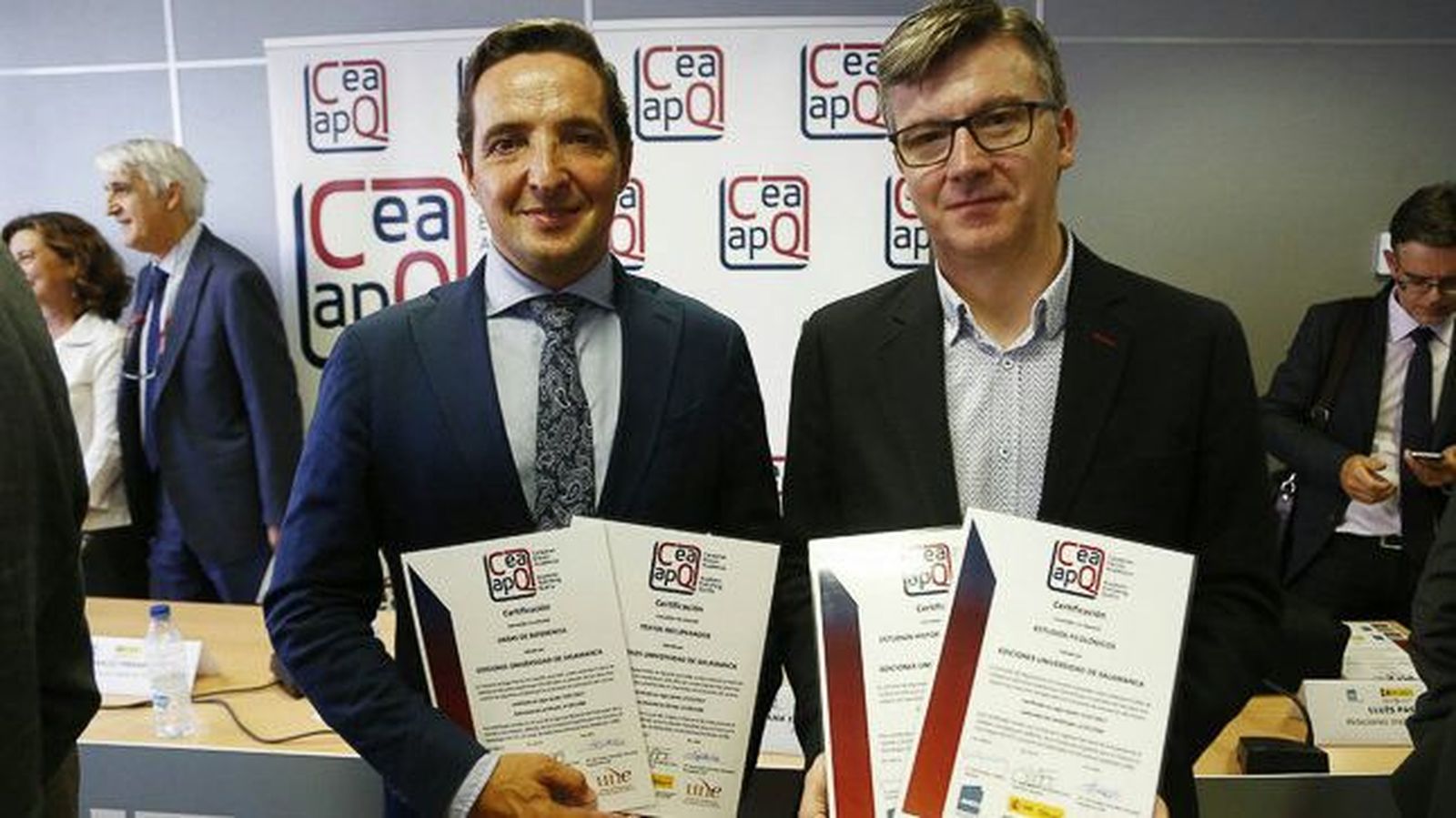 Ediciones Universidad de Salamanca recoge el sello europeo de calidad en edición académica