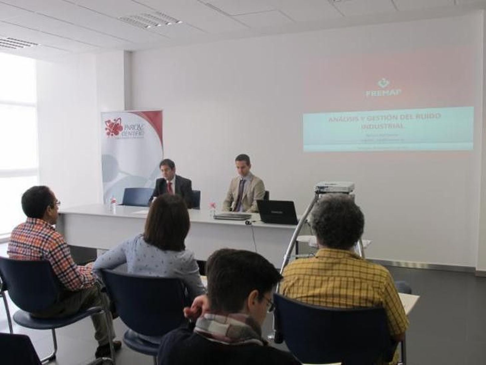 Jornada técnica de prevención del ruido industrial en el Parque Científico