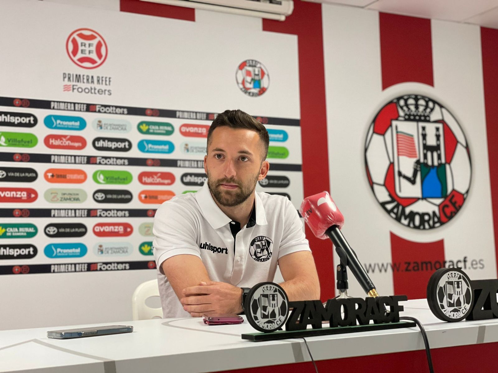 Carlos Parra en una rueda de prensa.Archivo