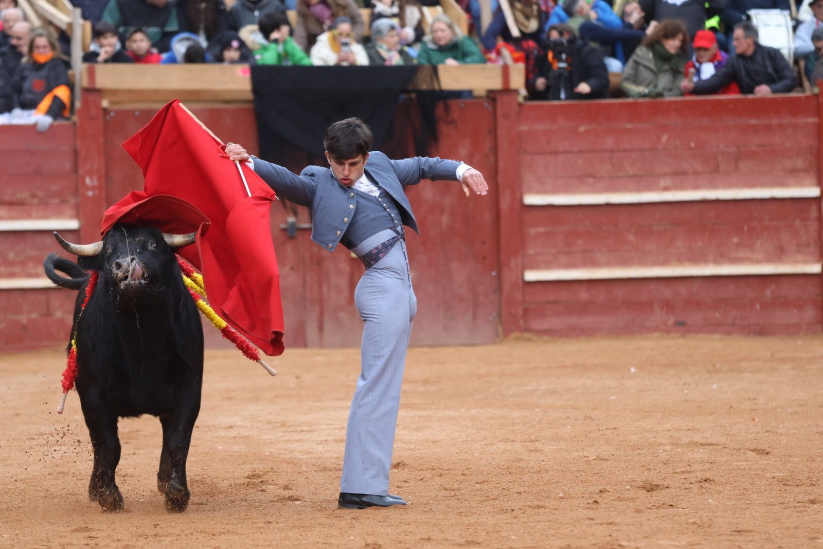 Novillada sin picadores del bolsín taurino y rejones en Ciudad Rodrigo