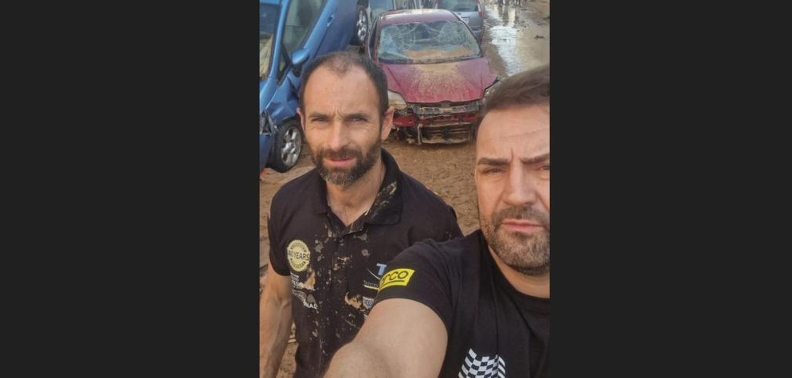 Iván Martín Báez, mecánico de Zamora junto a su amigo el salmantino Javier Sendín