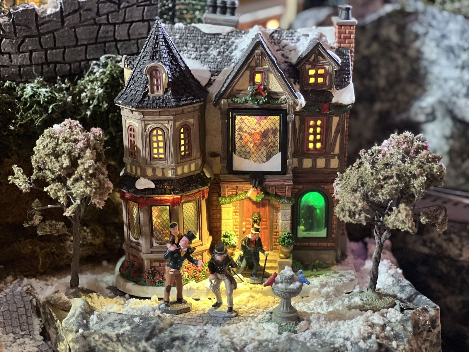 Ciudad de Navidad en la Torre de los Anaya