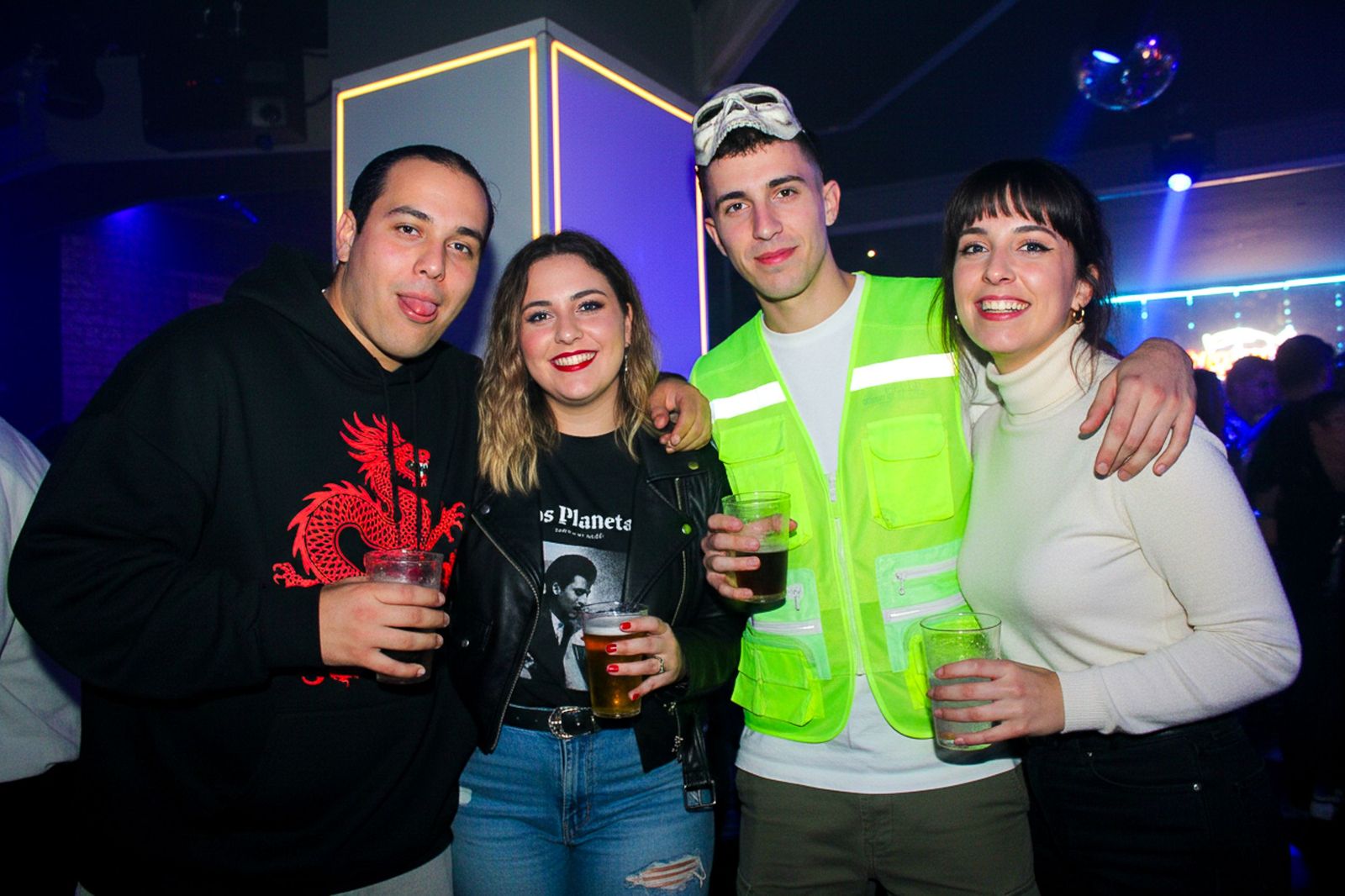 Salamanca de noche, jueves 30 de octubre