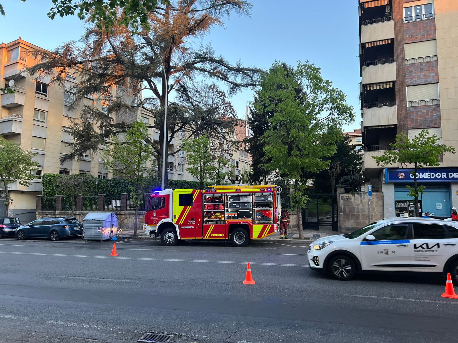 Incendio Paseo de la Estación