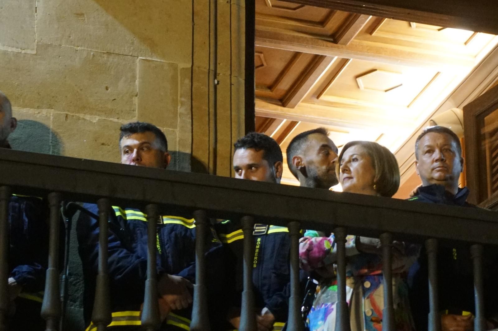 Los Bomberos de la Diputación dan voz al pregón de las fiestas de Alba de Tormes