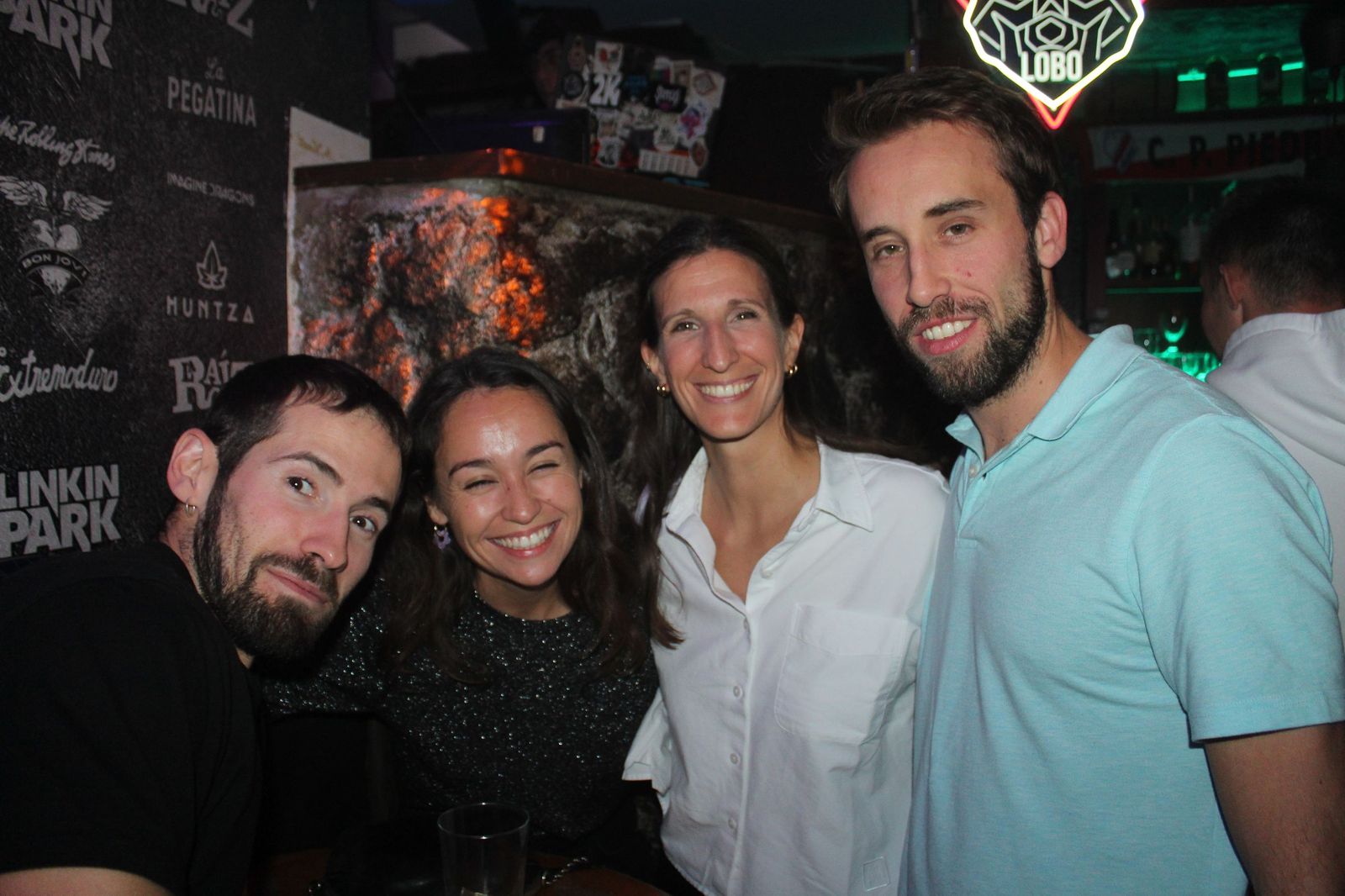 Salamanca de noche, sábado 22 de noviembre