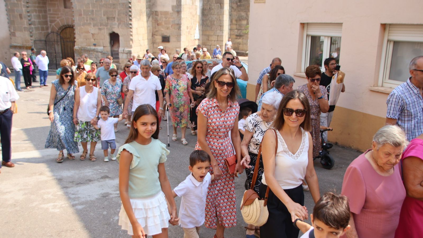 Masueco misa y procesión en honor a San Bernardo