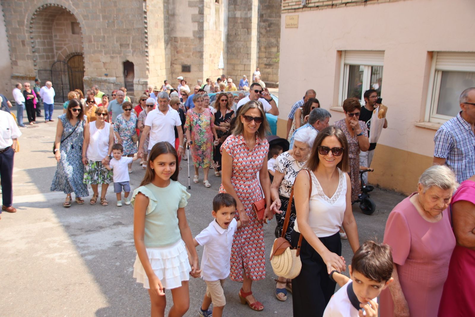 Masueco misa y procesión en honor a San Bernardo