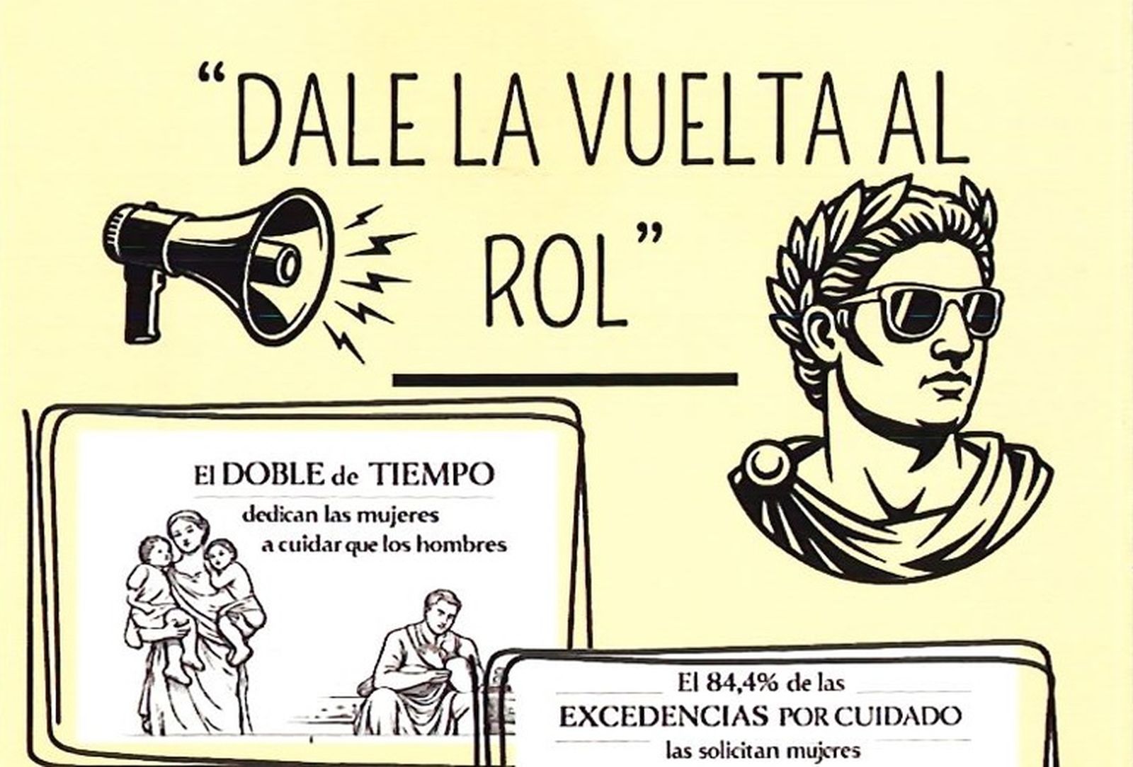 Infografía “Hombres Corresponsables” de la Asociación de Ayuda a la Mujer Plaza Mayor