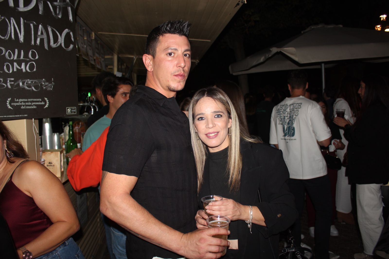 Ambiente en la Feria de Día en la tarde de este sábado