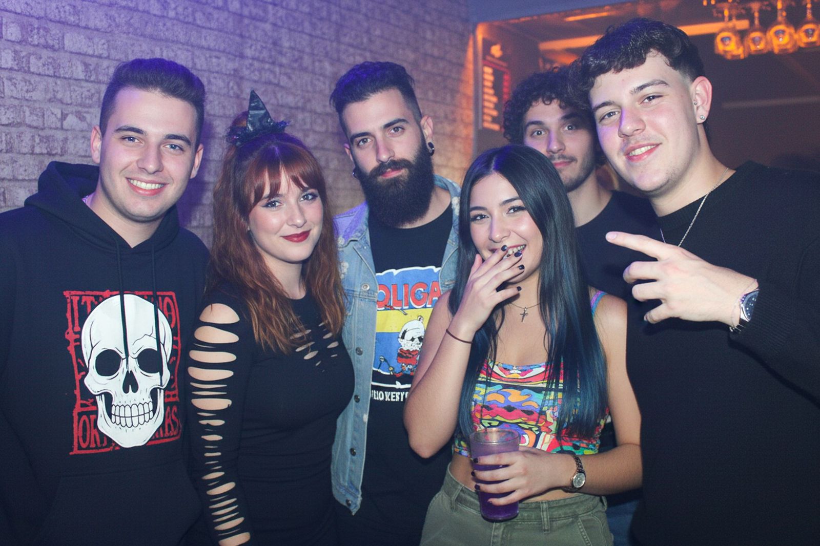 Salamanca de noche, viernes 31 de octubre