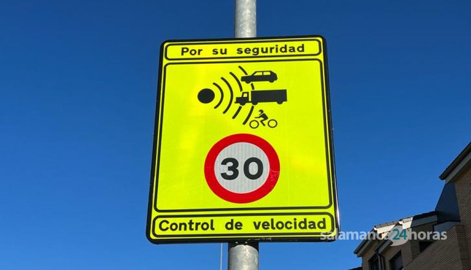 Señal radar fijo. Foto S24H