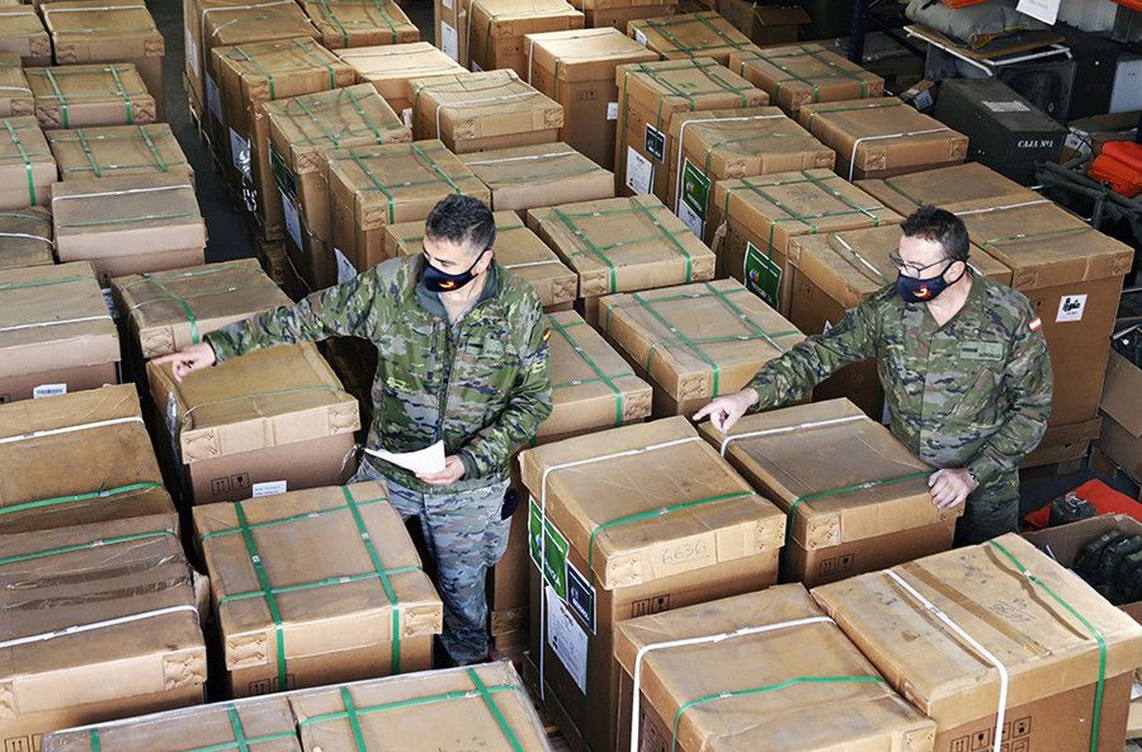 2020.12.05. Entrega respiradores Iberdrola Ejército 2020.12.05. Entrega respiradores Iberdrola Ejército