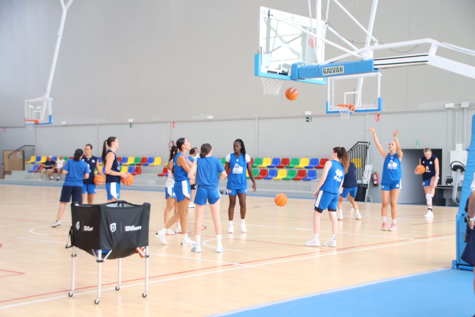Primer entrenamiento Avenida