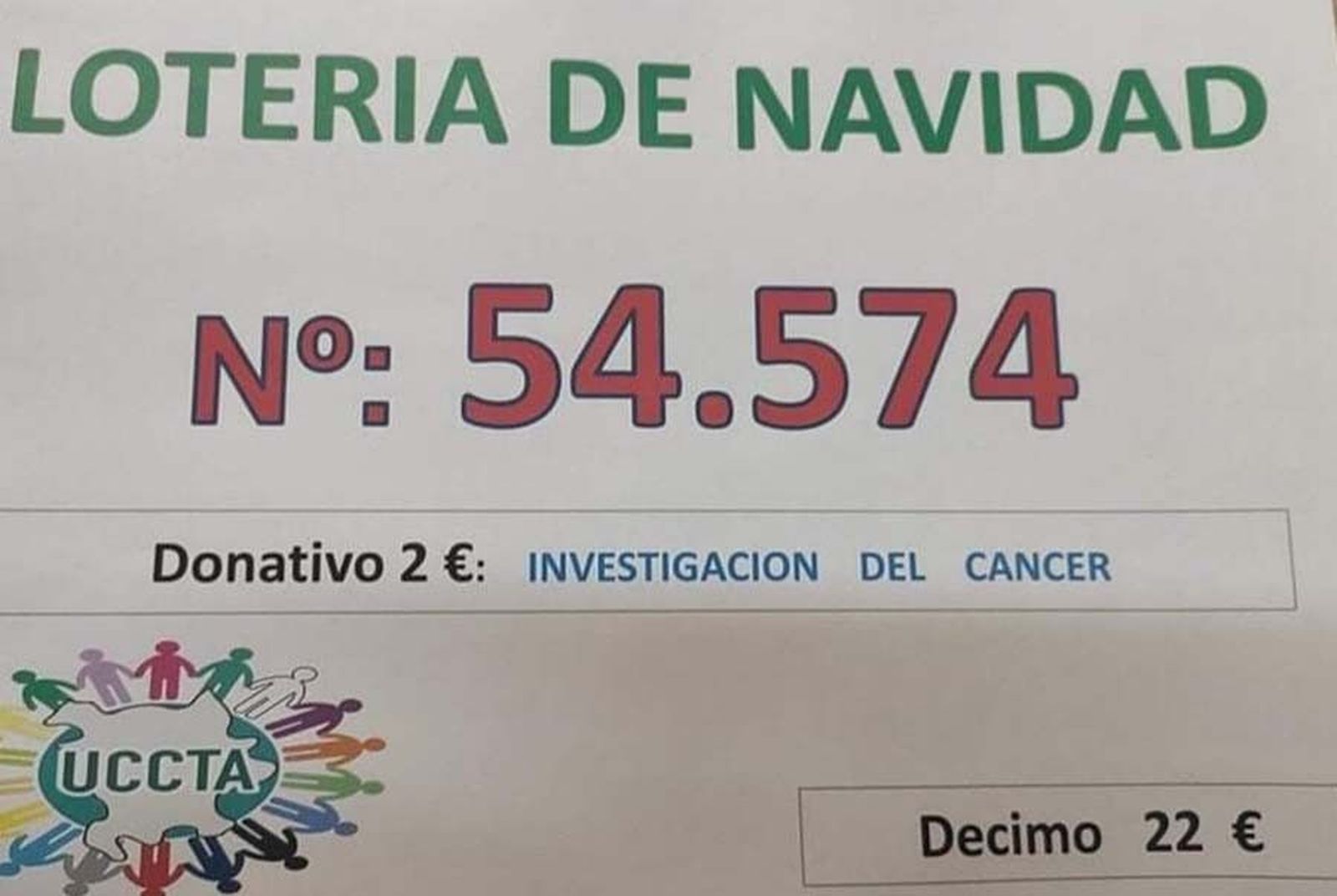 Loteru00eda Asociaciu00f3n Unidos Contra el Cu00e1ncer de Toro y su Alfoz