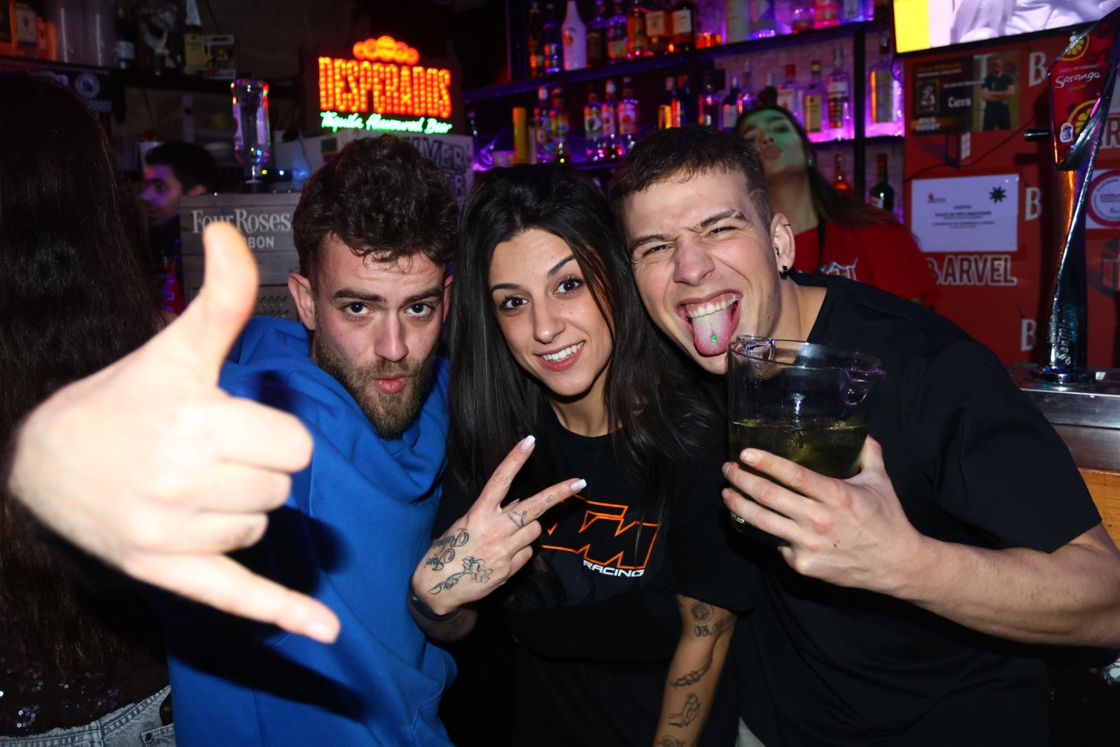 Salamanca de noche, jueves 19 de febrero