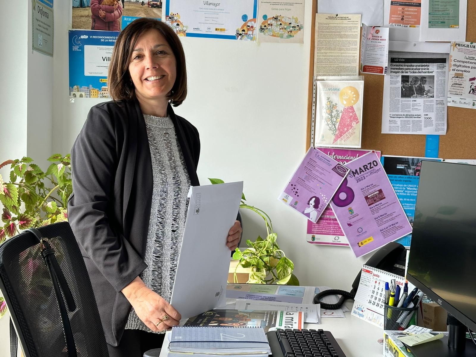 "Cheque Bebé" en Villamayor