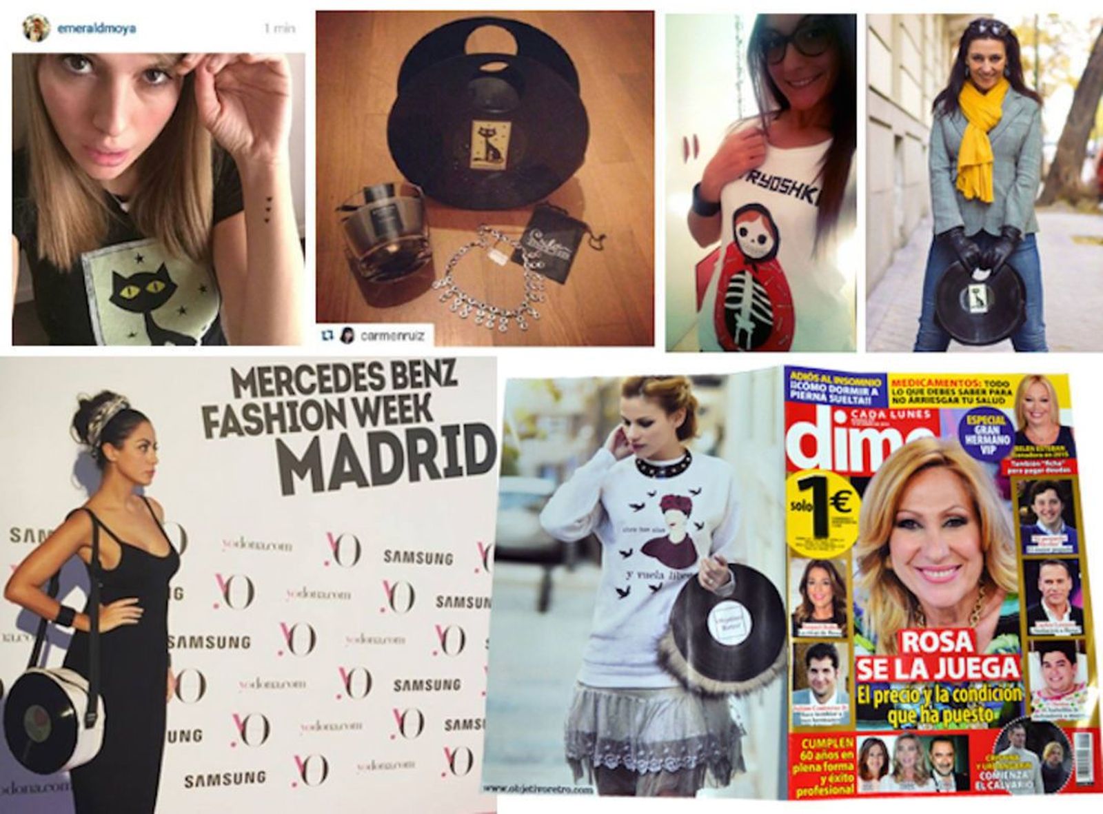 Objetivo Retro encandila a las celebrities con su estilo vintage