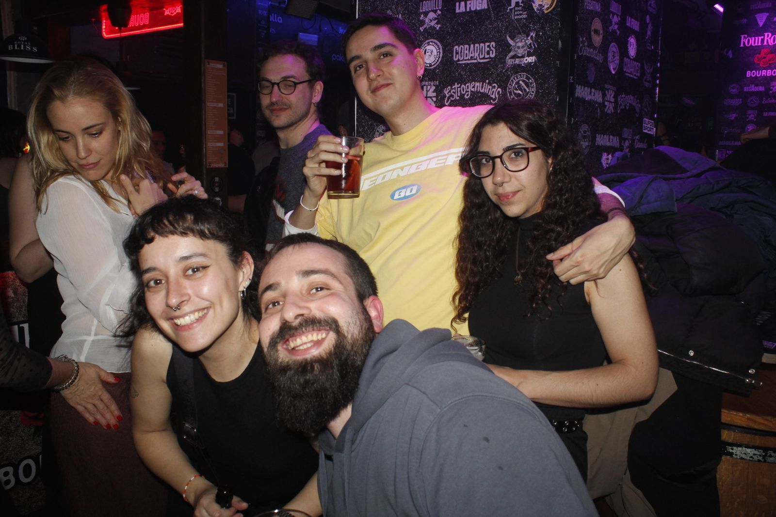 Salamanca de noche, sabado 28 de marzo