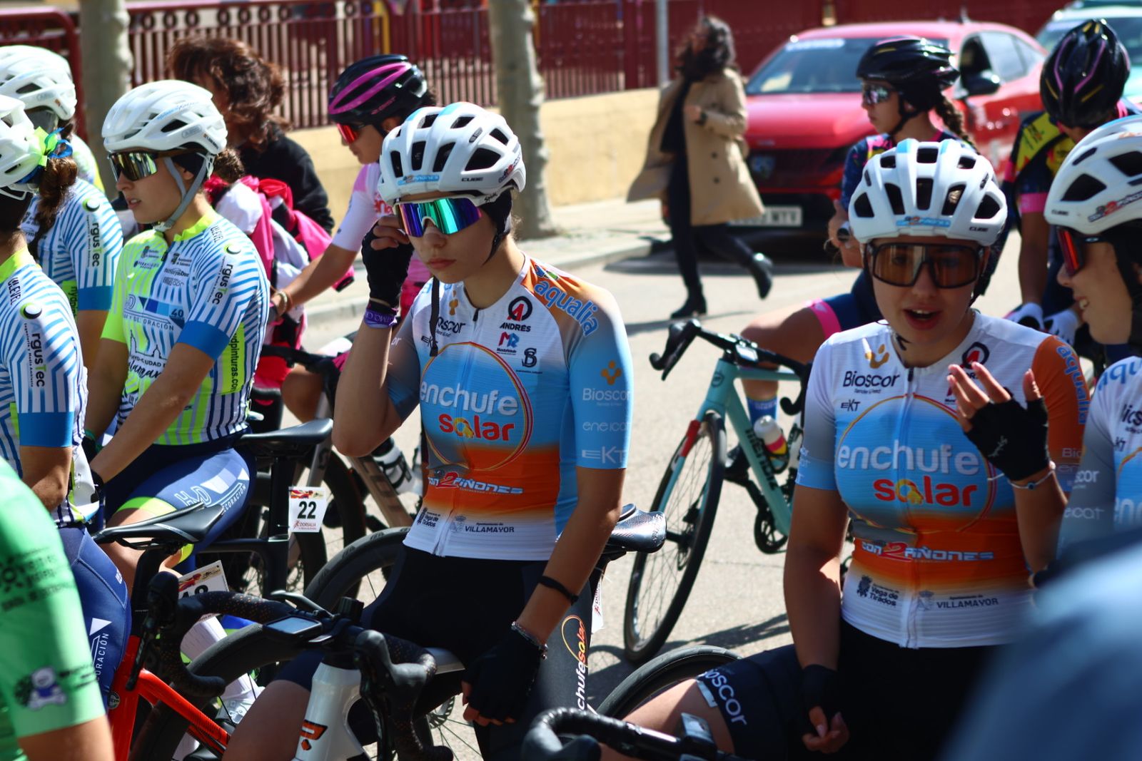 Primera etapa de la Vuelta Ciclista Salamanca Femenina