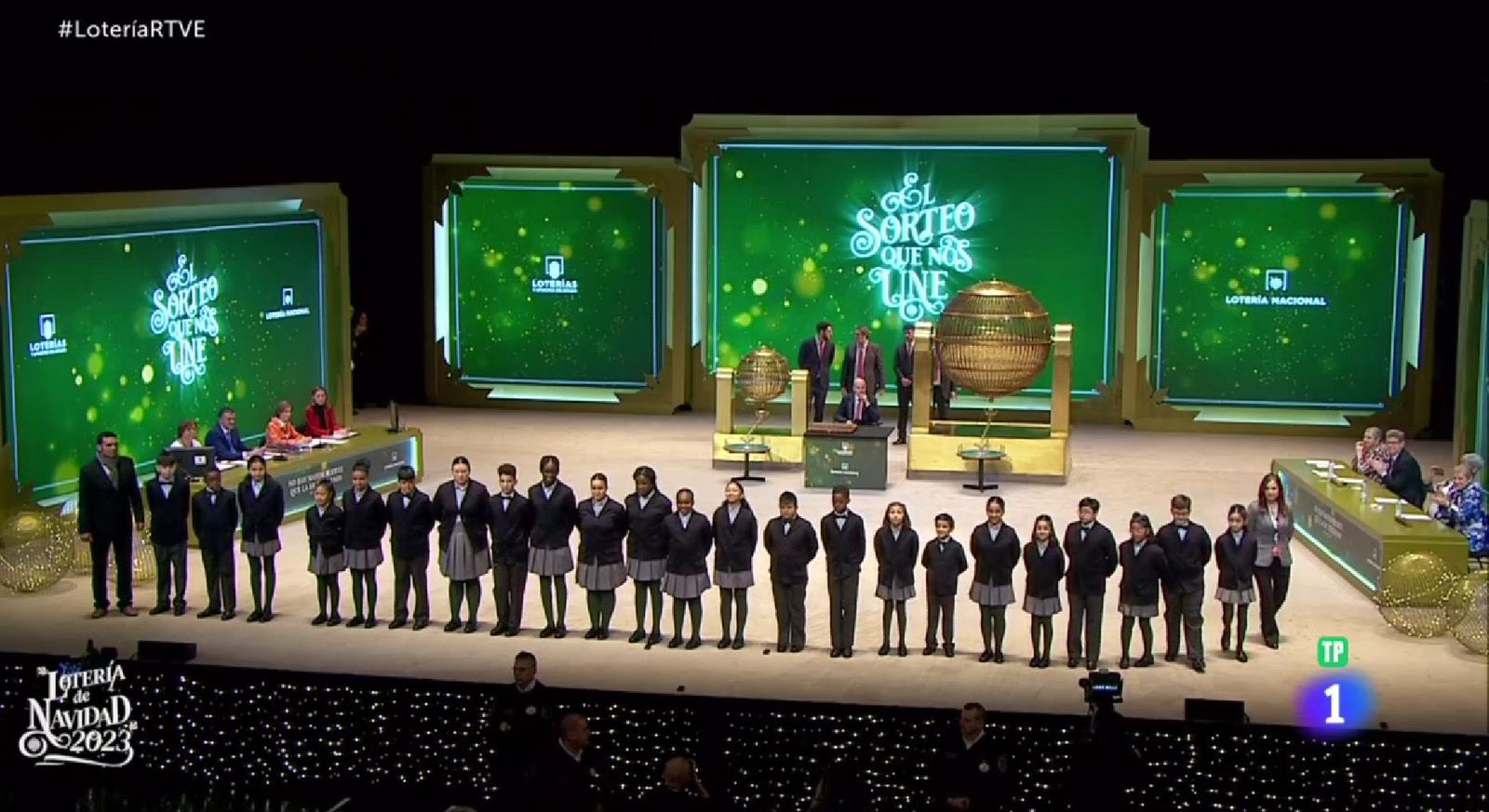 Los niños de San Ildefonso que cantarán en el sorteo extraordinario de la Lotería de Navidad este 2023