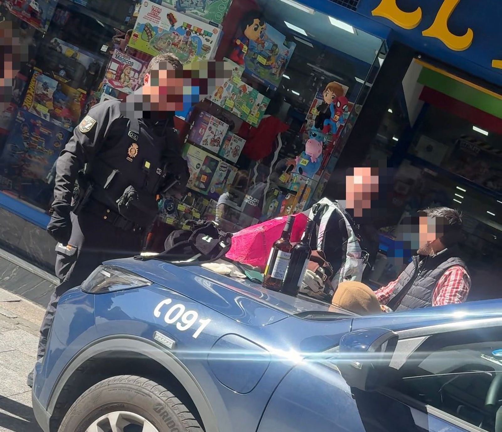 Detenido en la Puerta Zamora