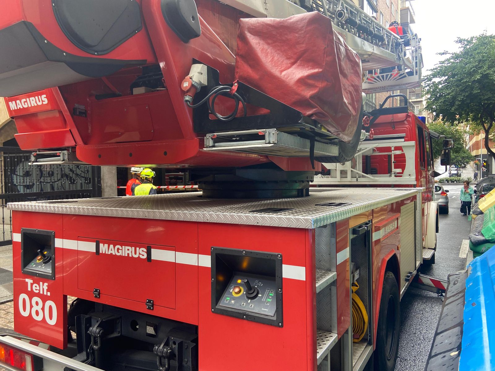 Bomberos de Salamanca. Archivo.