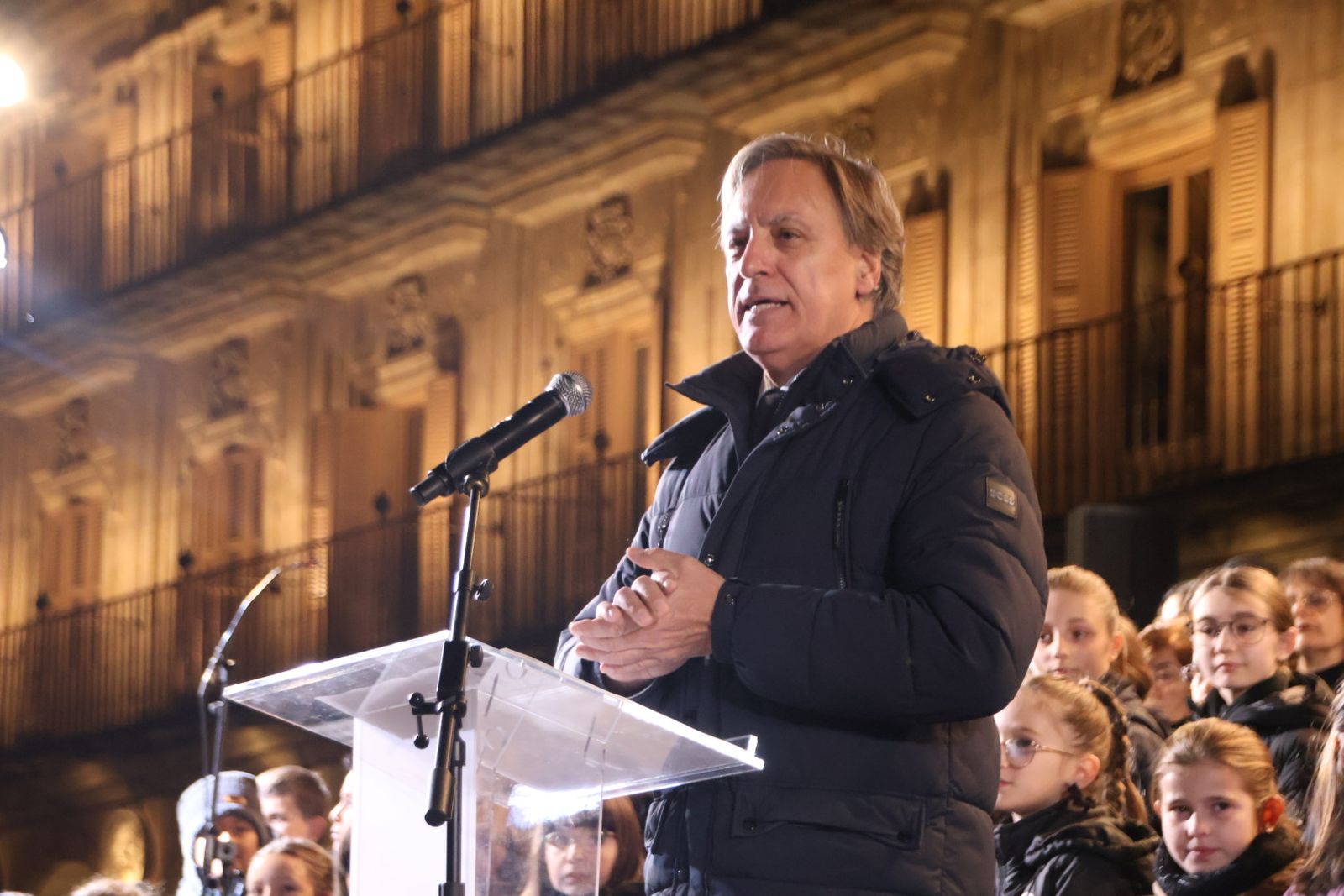Encendido luces de Navidad en la Plaza Mayor