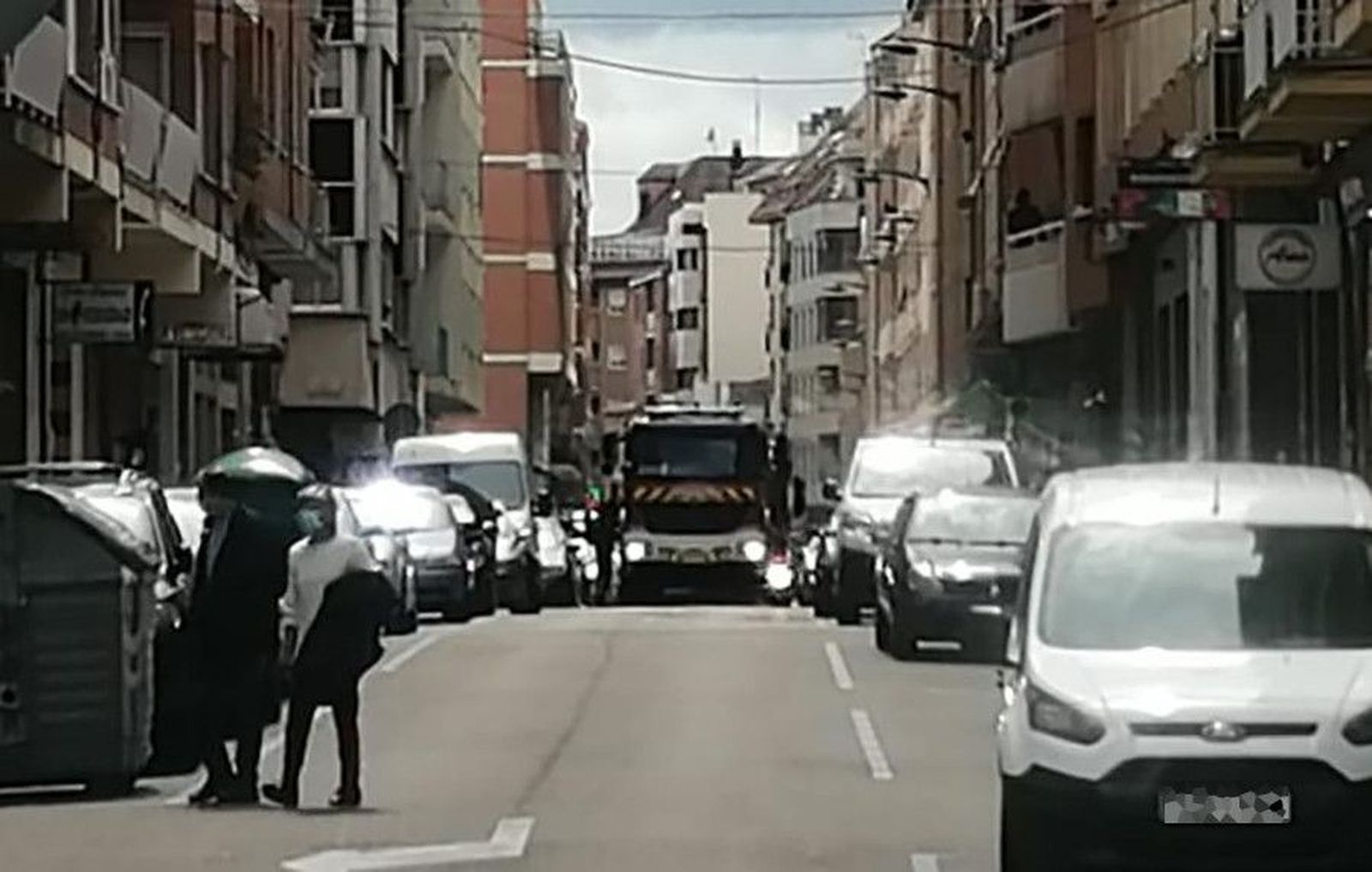 Un incendio en un domicilio de la capital obliga a actuar a los bomberos
