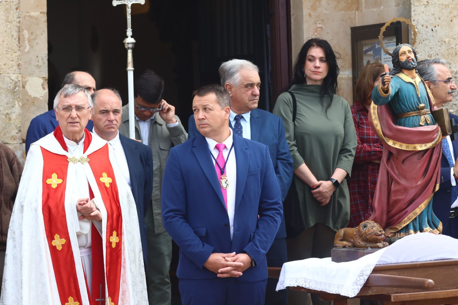 Santa Misa y Procesión en honor a San marcos en Doñinos