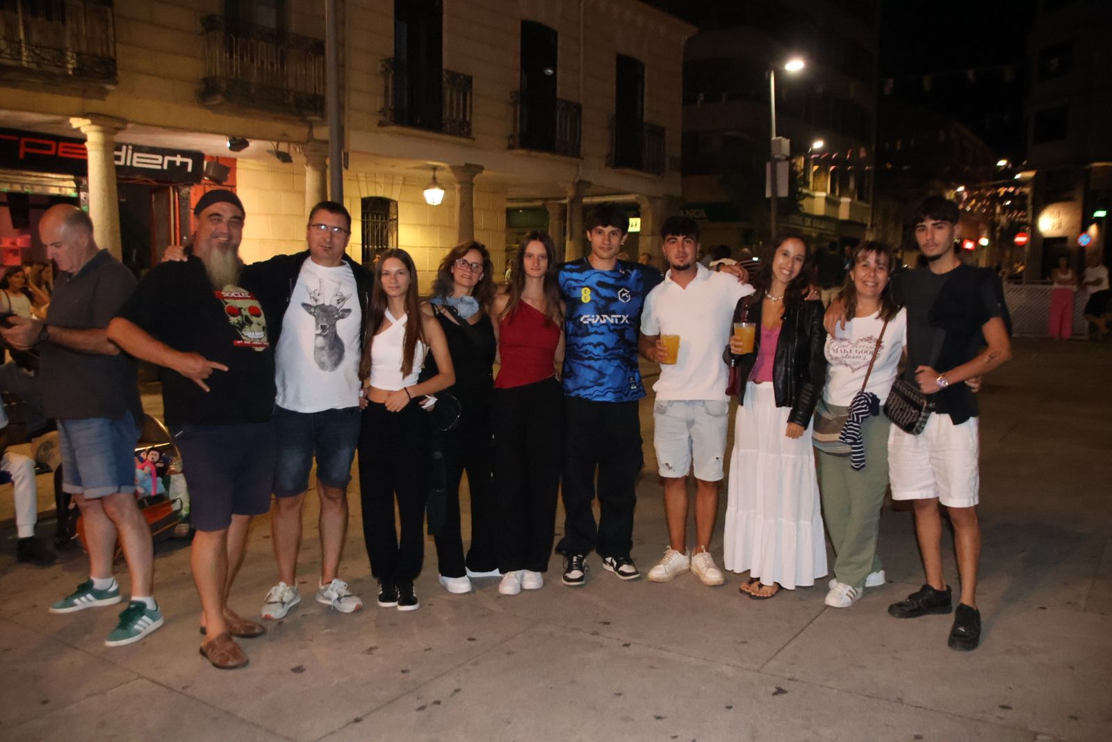 Panorama en la plaza Mayor de Guijuelo