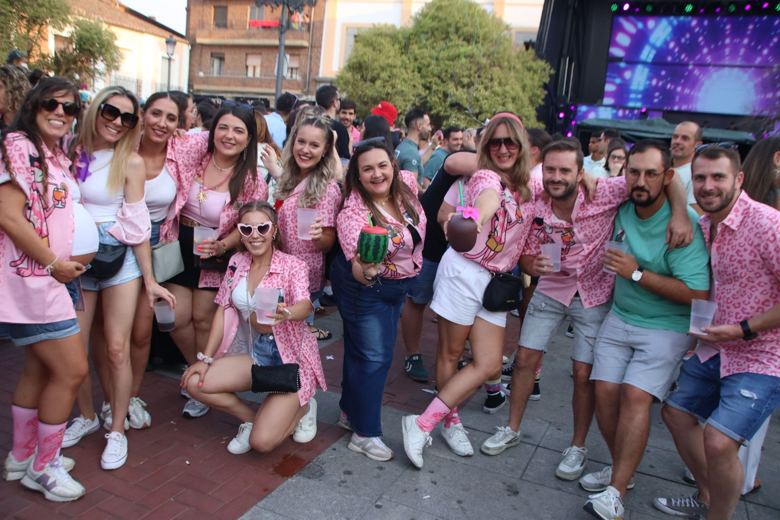Peñaranda, Chupinazo y presentación de las reinas y damas