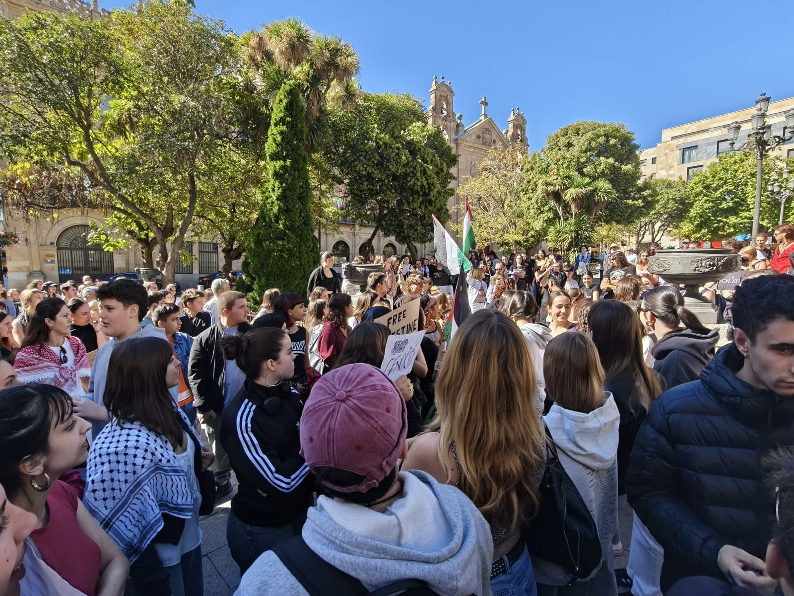 Manifestación por Palestina