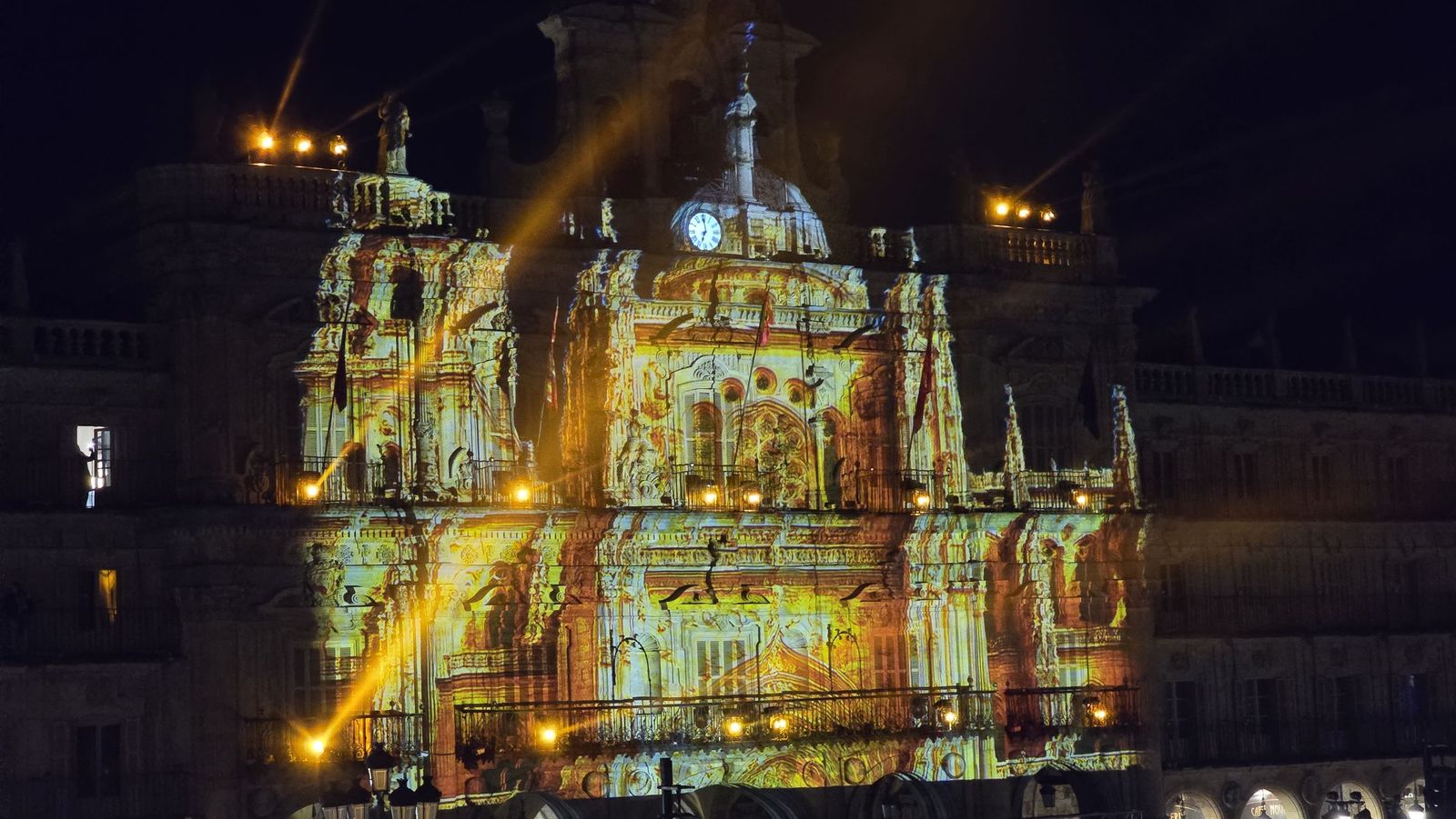 Encendido luces de Navidad en la Plaza Mayor