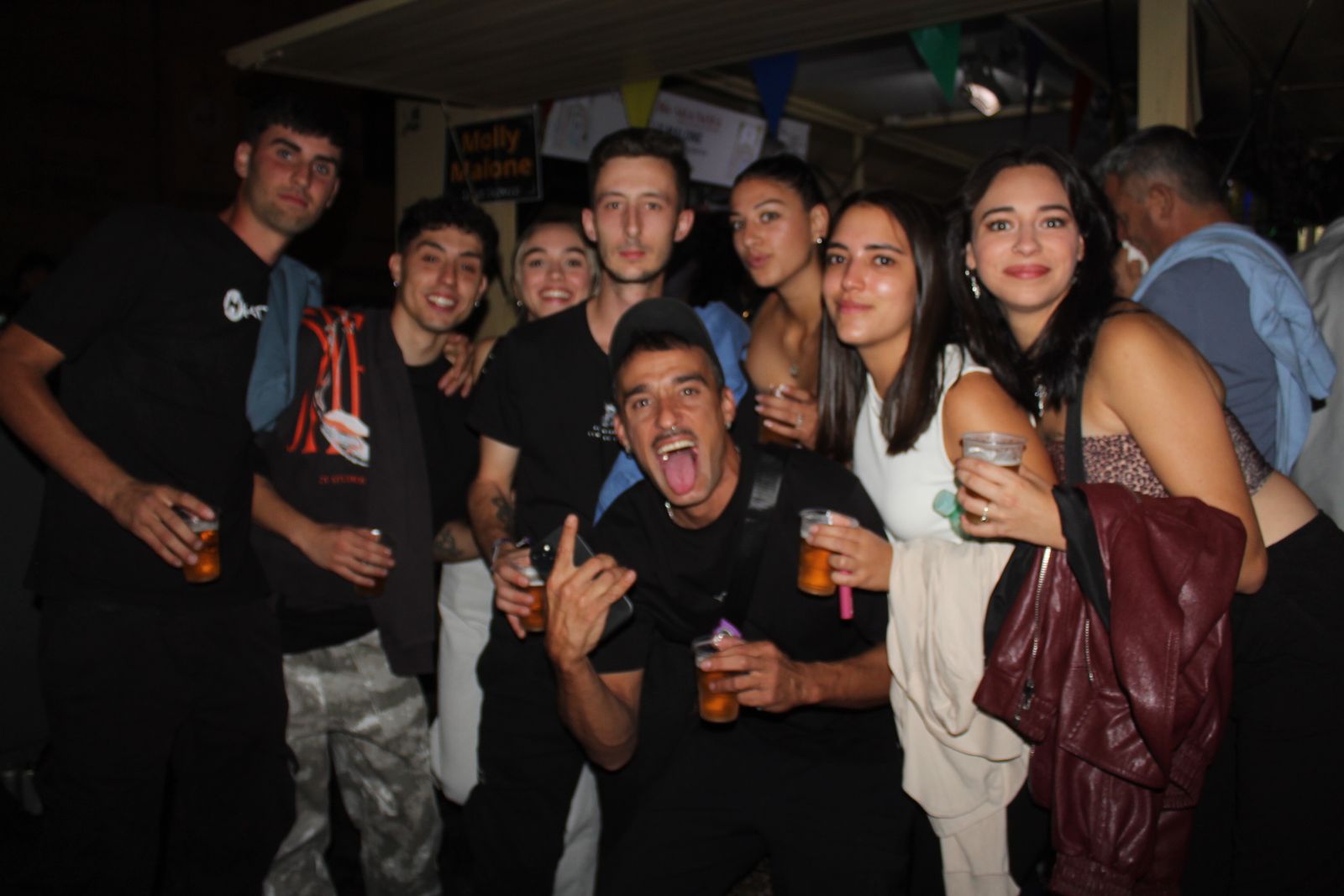 Ambiente en la Feria de Día en la tarde de este sábado