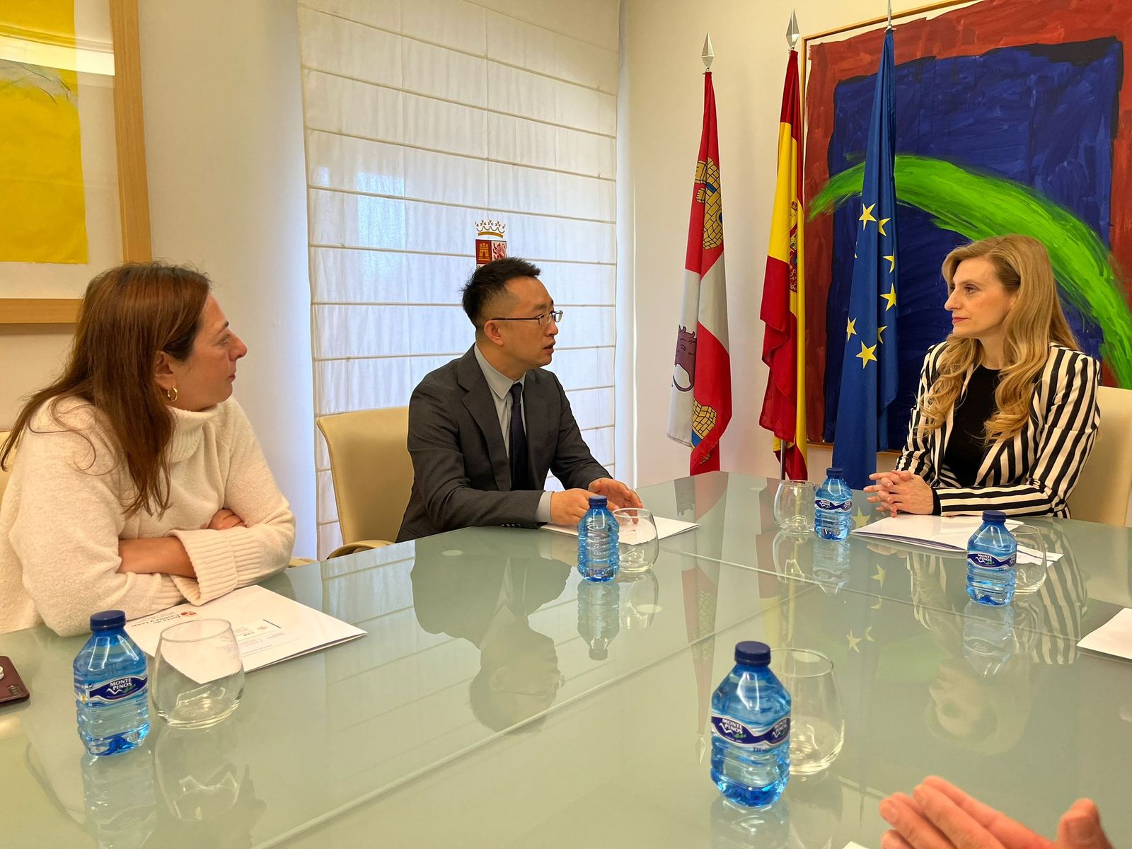 Reunión con la Universidad de Jilin