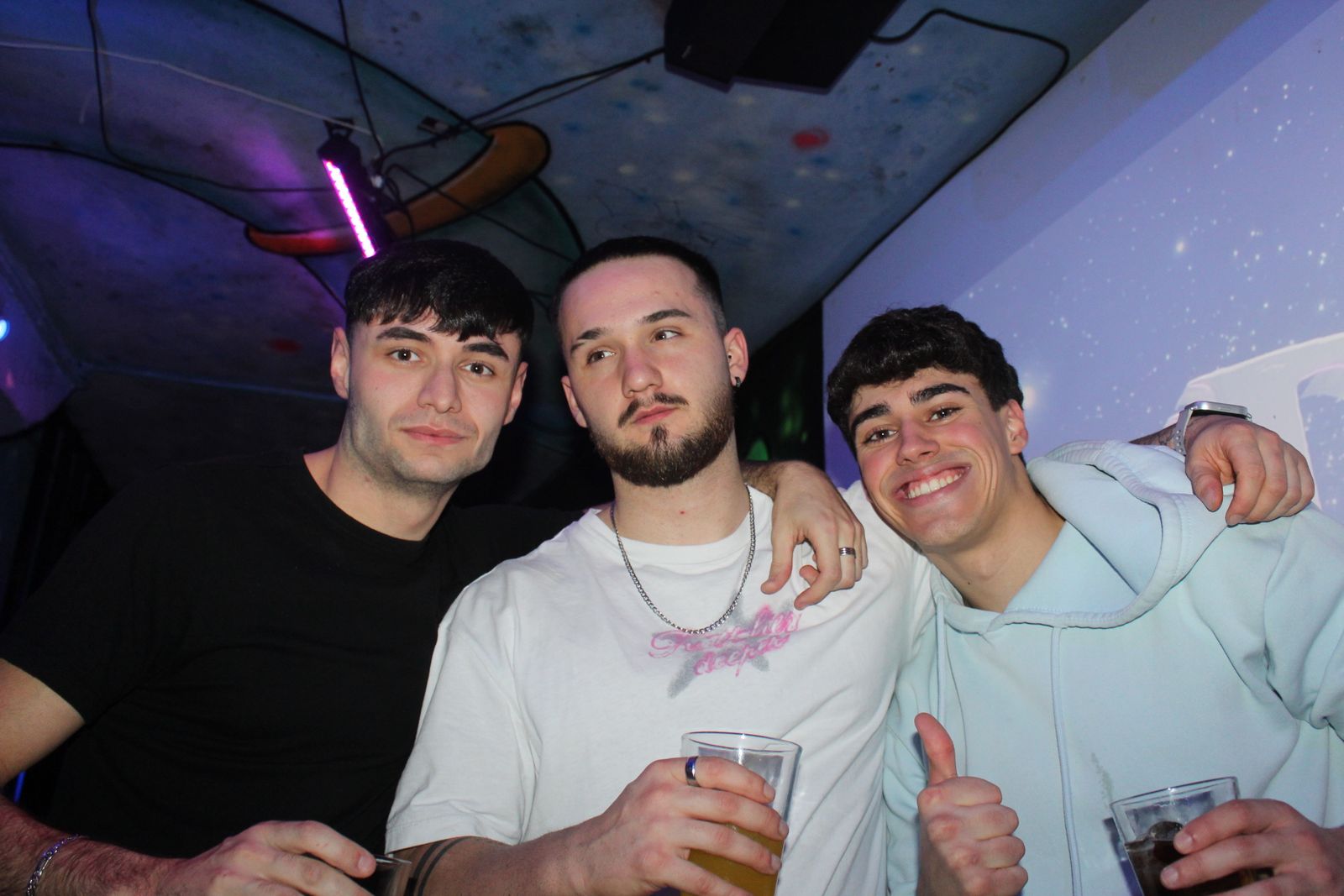 Salamanca de noche, sábado 3 de enero