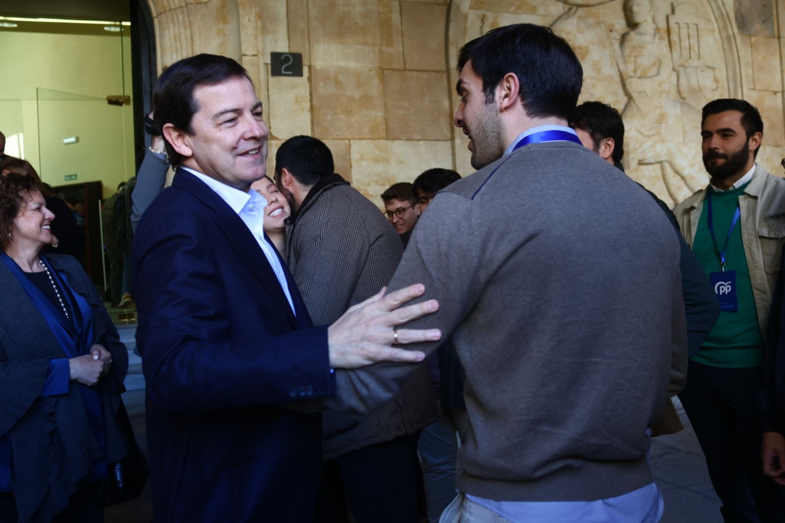 Votación de Alfonso Fernández Mañueco