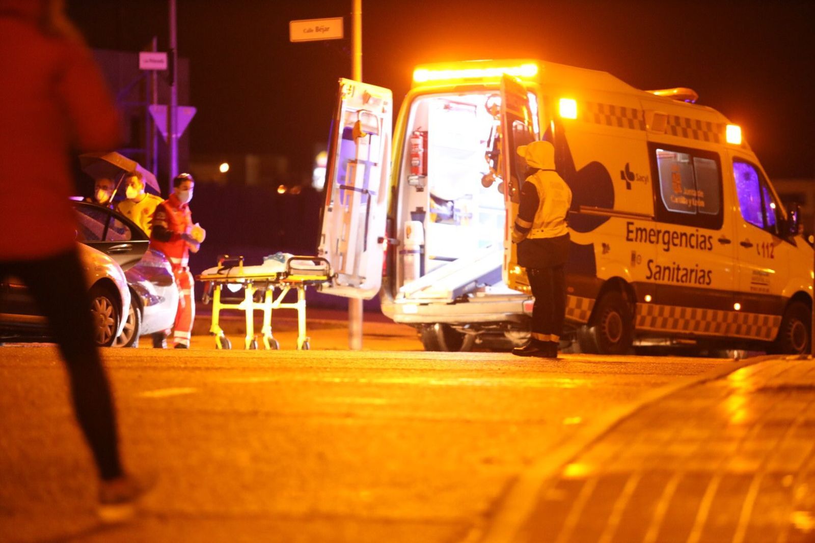 Accidente en Carbajosa de la Sagrada