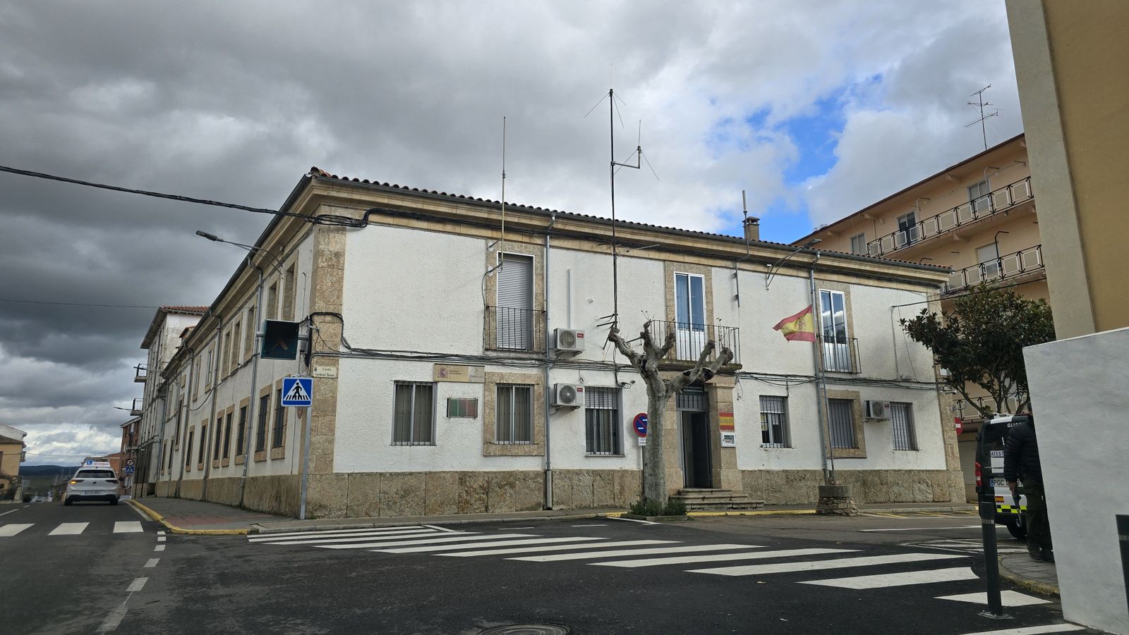 Puesto de la guardia civil en Ciudad Rodrigo
